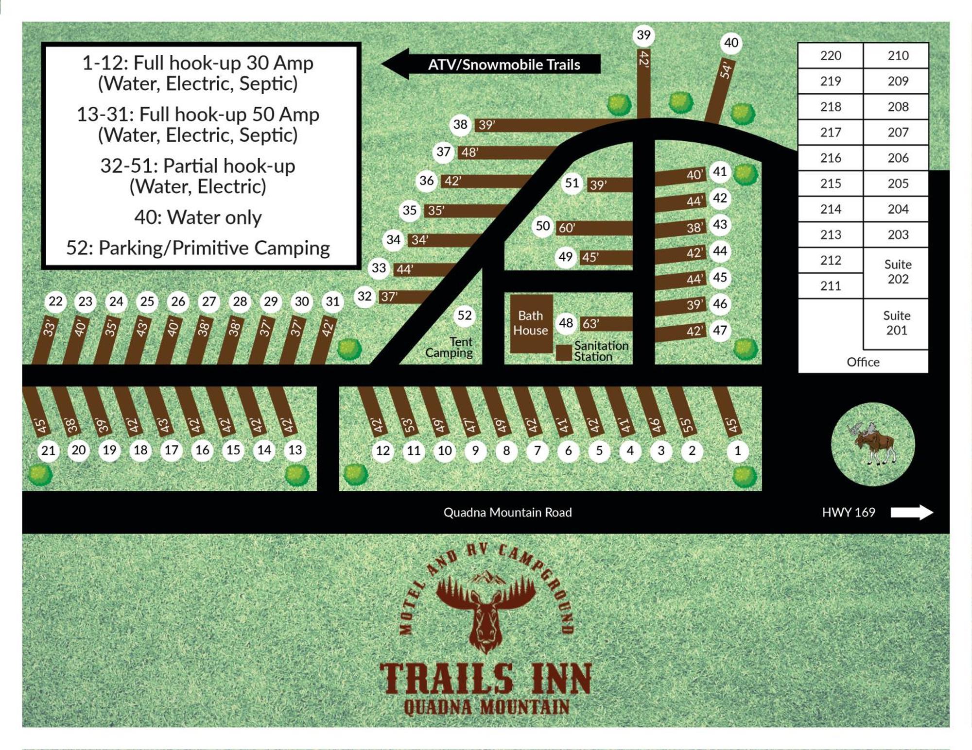 Trails Inn Quadna Mountain Motel & Rv Park Hill City エクステリア 写真